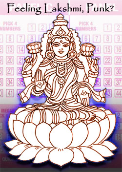 Lakshmi - Hindu goddess of luck