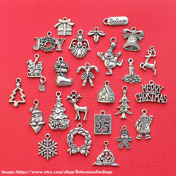 Christmas Charm Collection- BohemianFindings