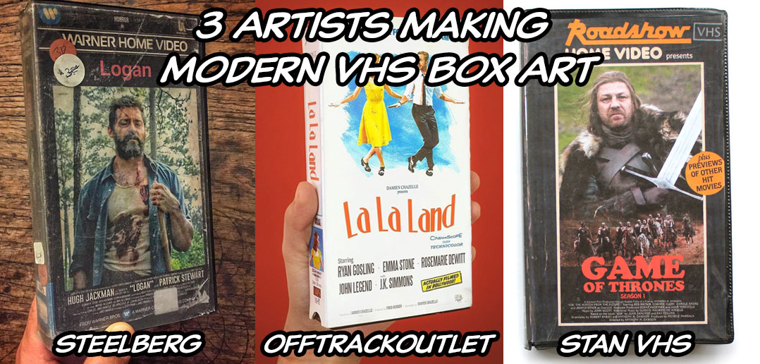 3 Artists Making Modern VHS Box Art