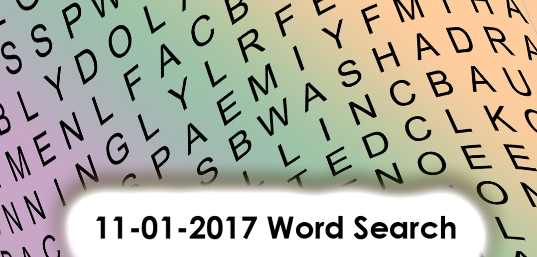 11-01-2017 Word Search